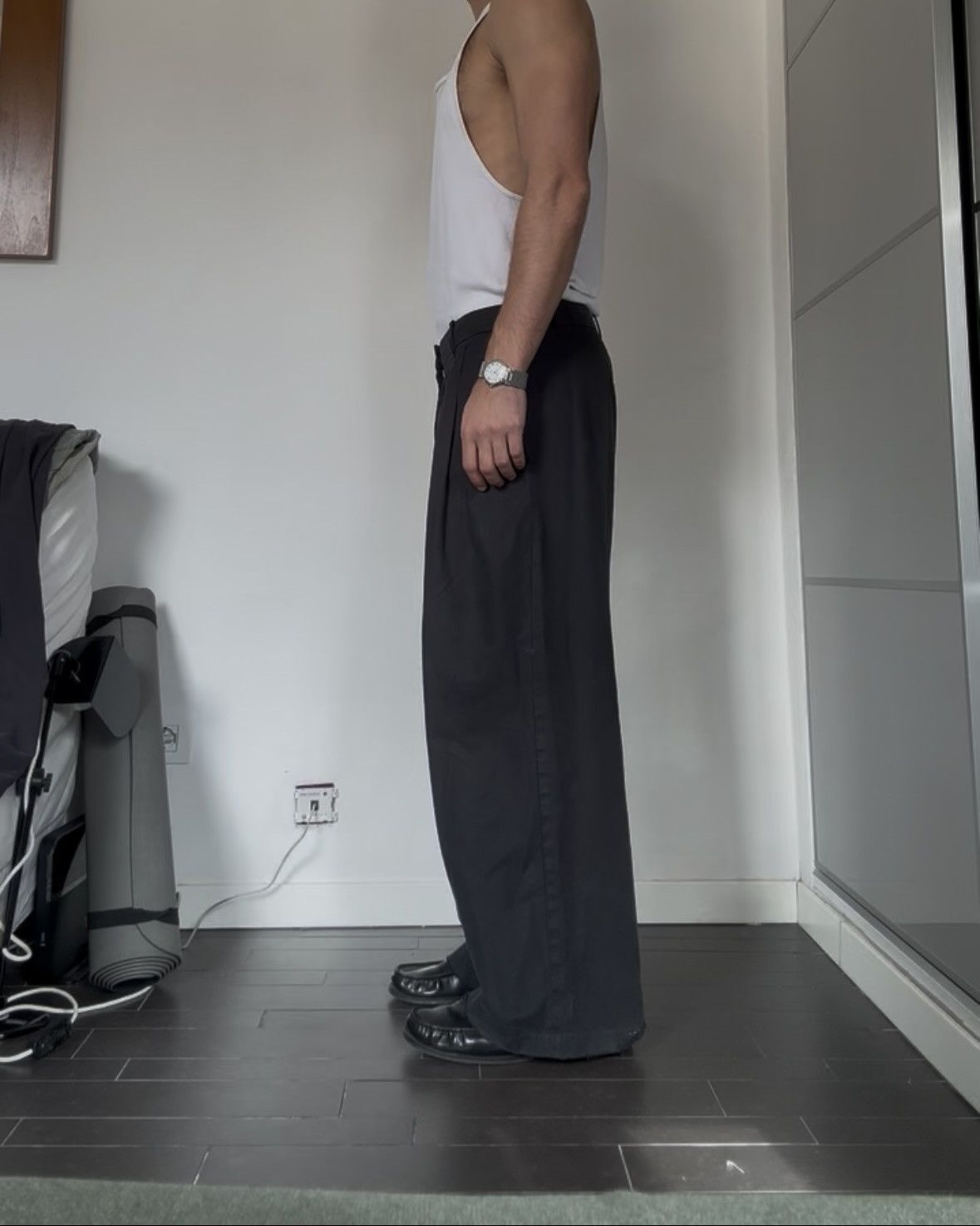 Japanese Brand Japanese Style COS Pleated Wide-Leg Loose Trousers Size US 32 / EU 48 - 3 Thumbnail