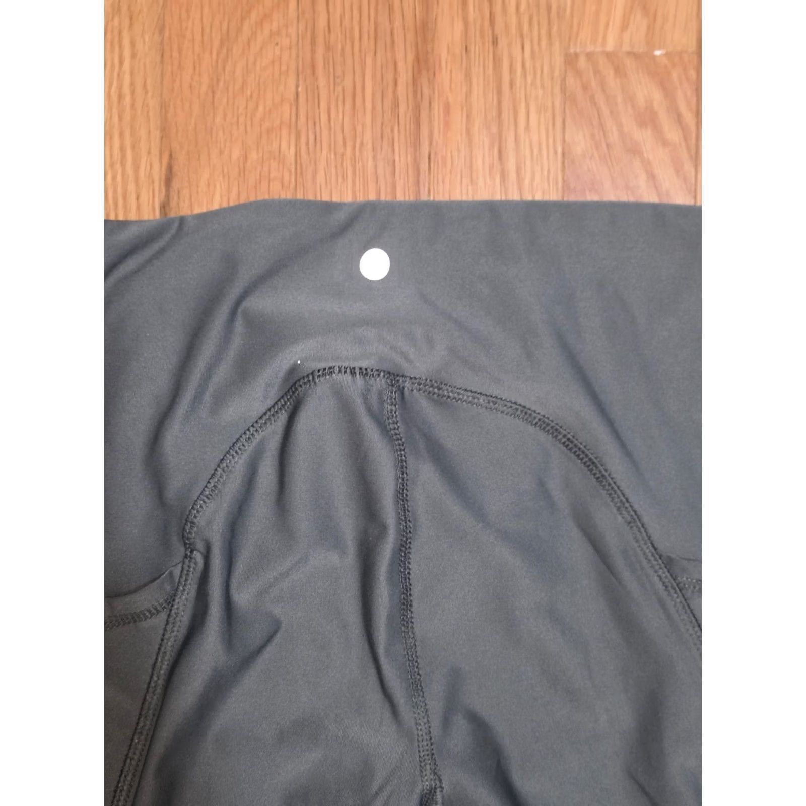 Logo 7 RBX Ankle Legging Women's S/P Gray Polyester Logo Stretch Pockets Pull On Shirt? Size 28" / US 6 / IT 42 - 6 Thumbnail
