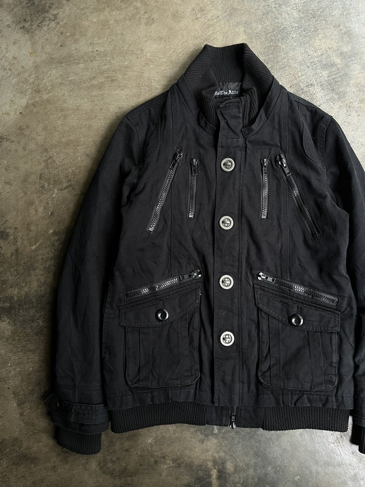 In The Attic Japanese In The Attic Military Zipp Bondage Jacket Tactical Size US L / EU 52-54 / 3 - 2 Thumbnail