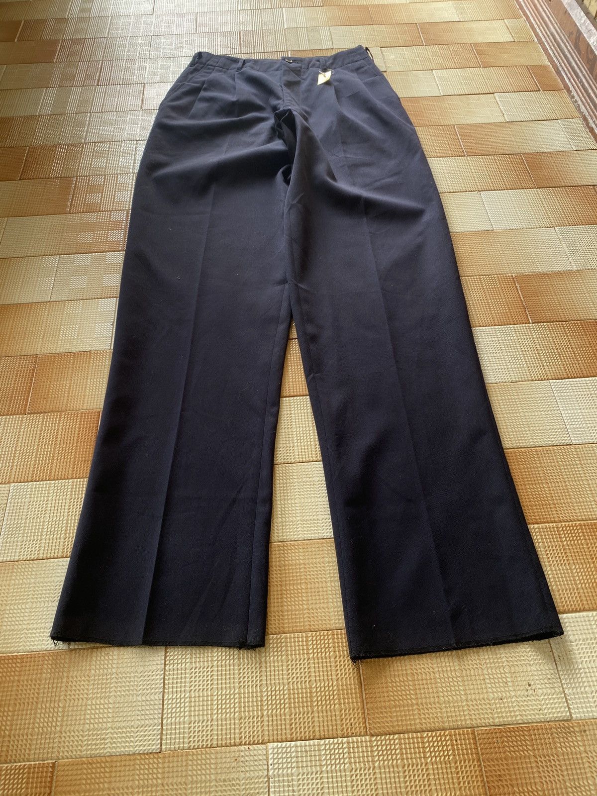 Japanese Brand × Yohji Yamamoto Vintage yohji yamamoto railway company trousers pants Size US 28 / EU 44 - 2 Thumbnail
