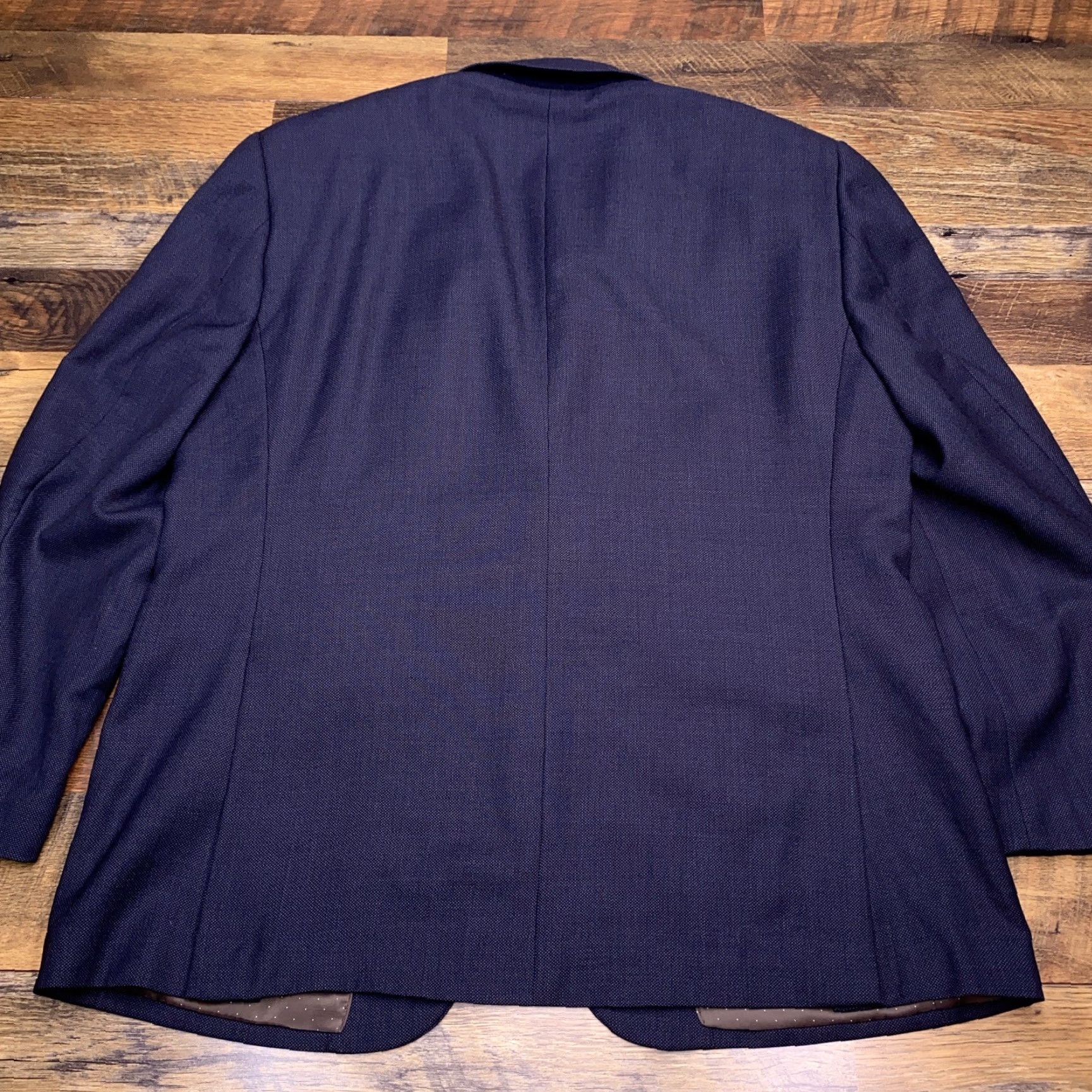 Jos. A. Bank Jos. A. Bank Reserve Suit Jacket Mens 48R Blue Wool Blazer Size 48R - 2 Thumbnail