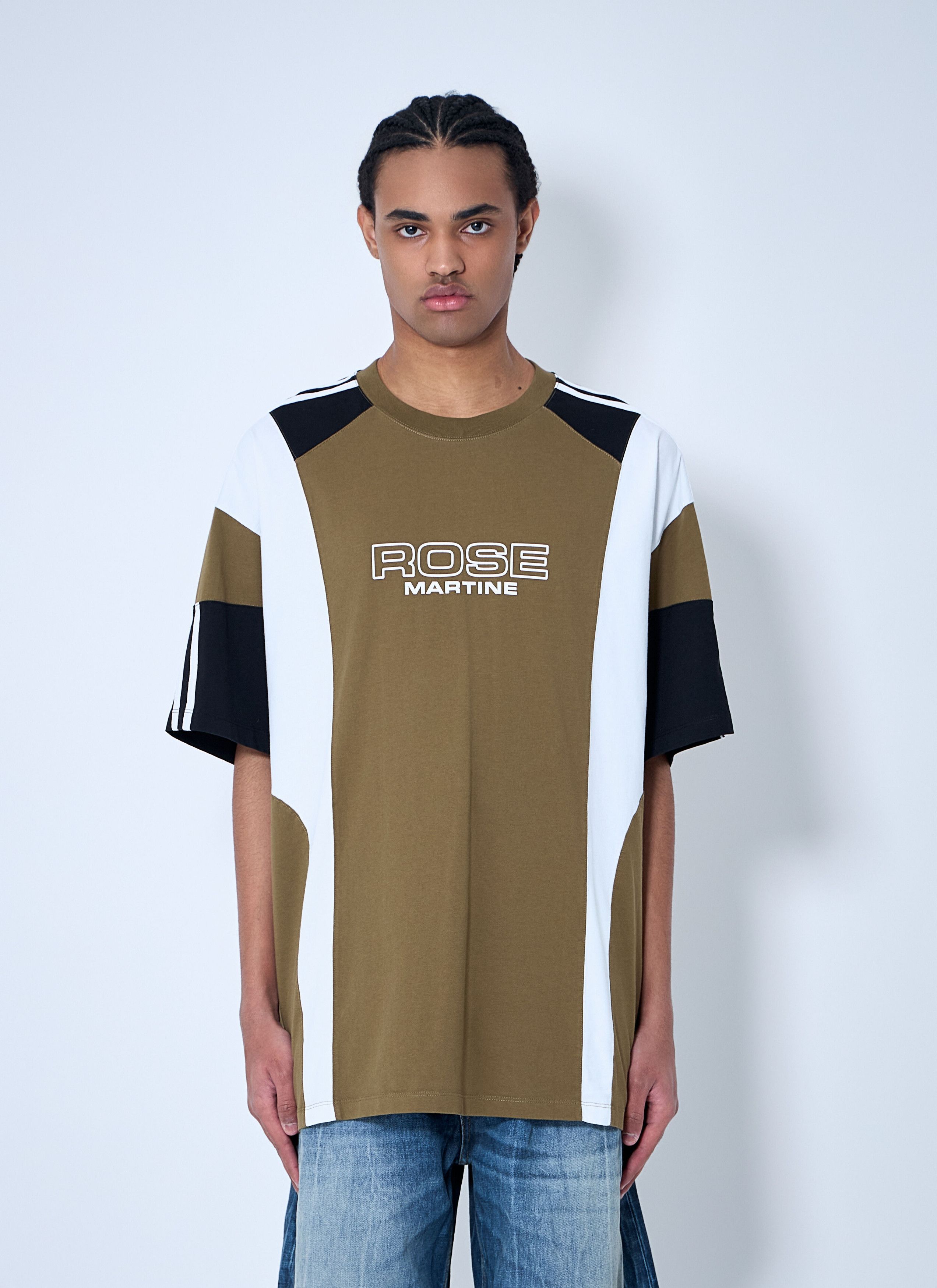 Martine Rose Oversized Panelled T-Shirt | Grailed