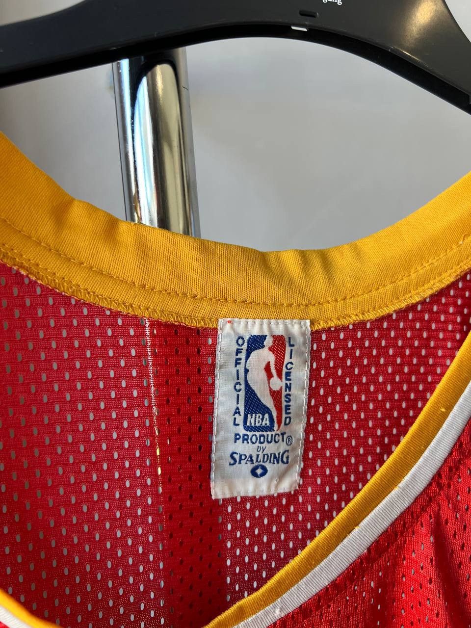 VERY RARE! 1970/80 HOUSTON ROCKETS #34 SPALDING JERSEY SZ S