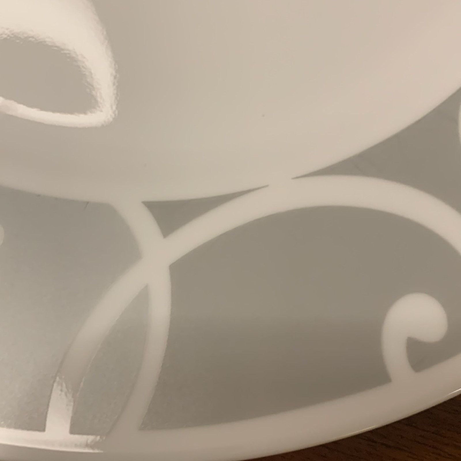 Vintage 8 Corelle Vitrelle modernist swirl dinnerplates Corningware Size ONE SIZE - 2 Thumbnail
