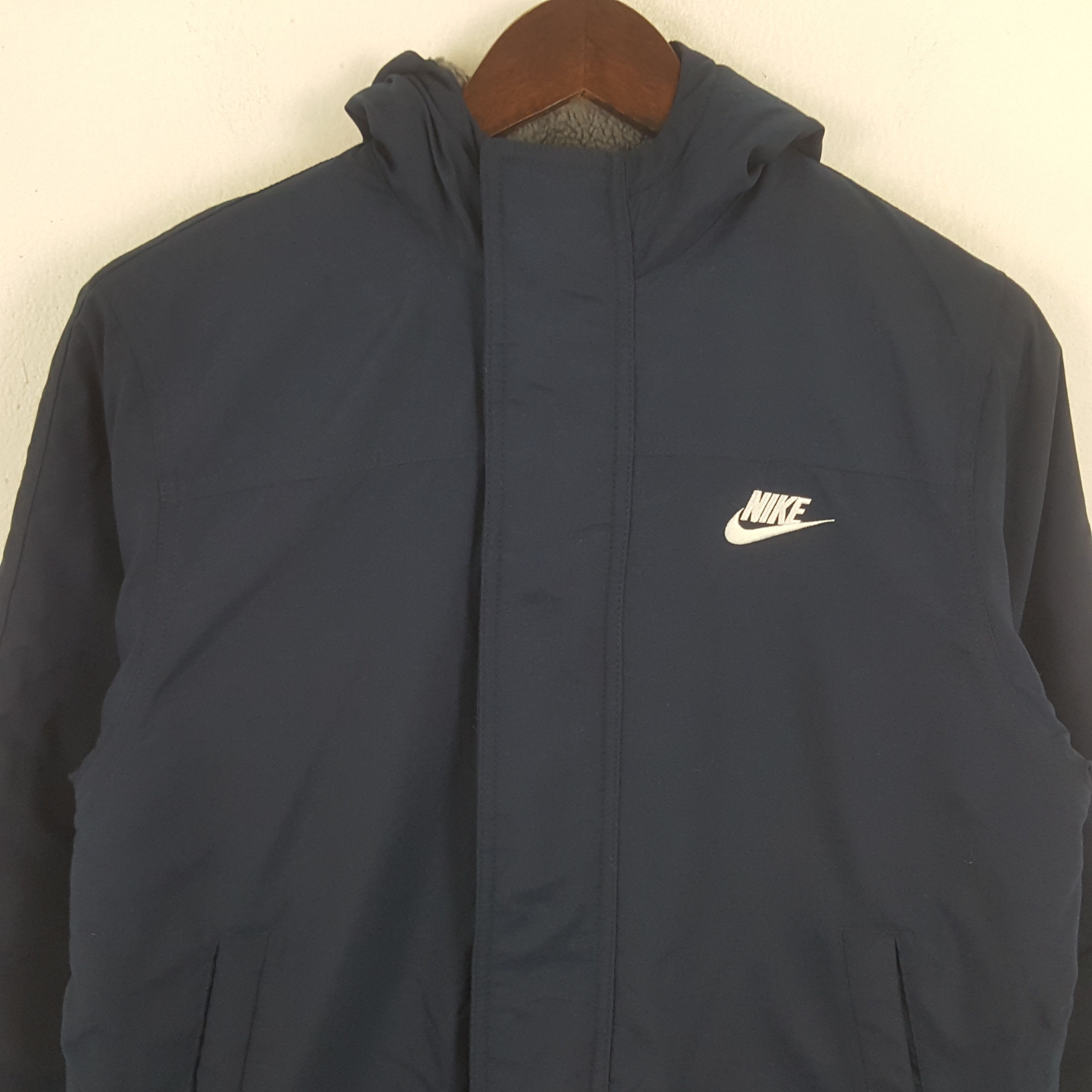 Nike × Vintage Vintage NIKE Swoosh Puffer Long Jacket Size US M / EU 48-50 / 2 - 4 Thumbnail