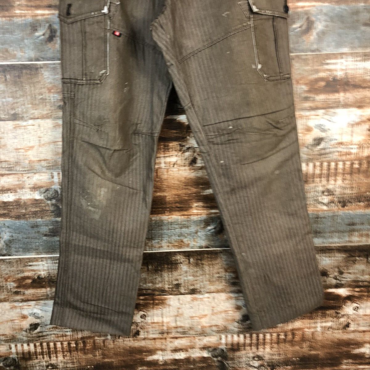 Japanese Brand DL Burtle Brown Cargo Multipocket Pants #C620 Size US 26 / EU 42 - 6 Thumbnail