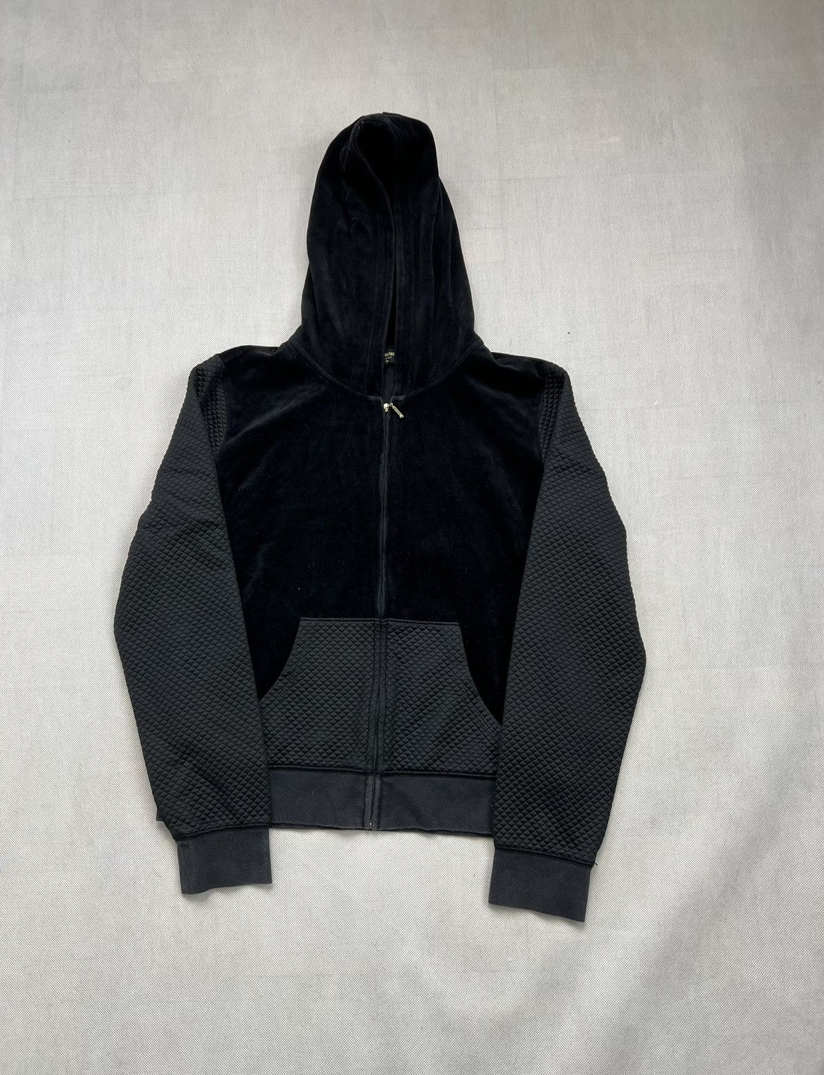 Juicy Couture Velour Hoodie Juicy Couture Love Black Label Y2K Zipped Size L / US 10 / IT 46 - 2 Thumbnail