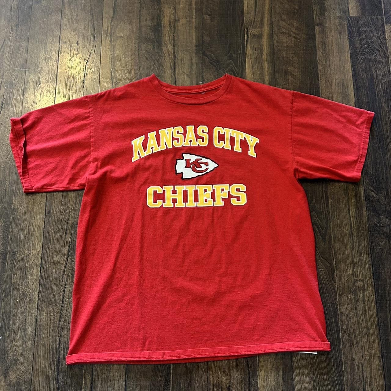 NFL × Vintage Kansas City Chiefs shirt Size US L / EU 52-54 / 3 - 1 Thumbnail