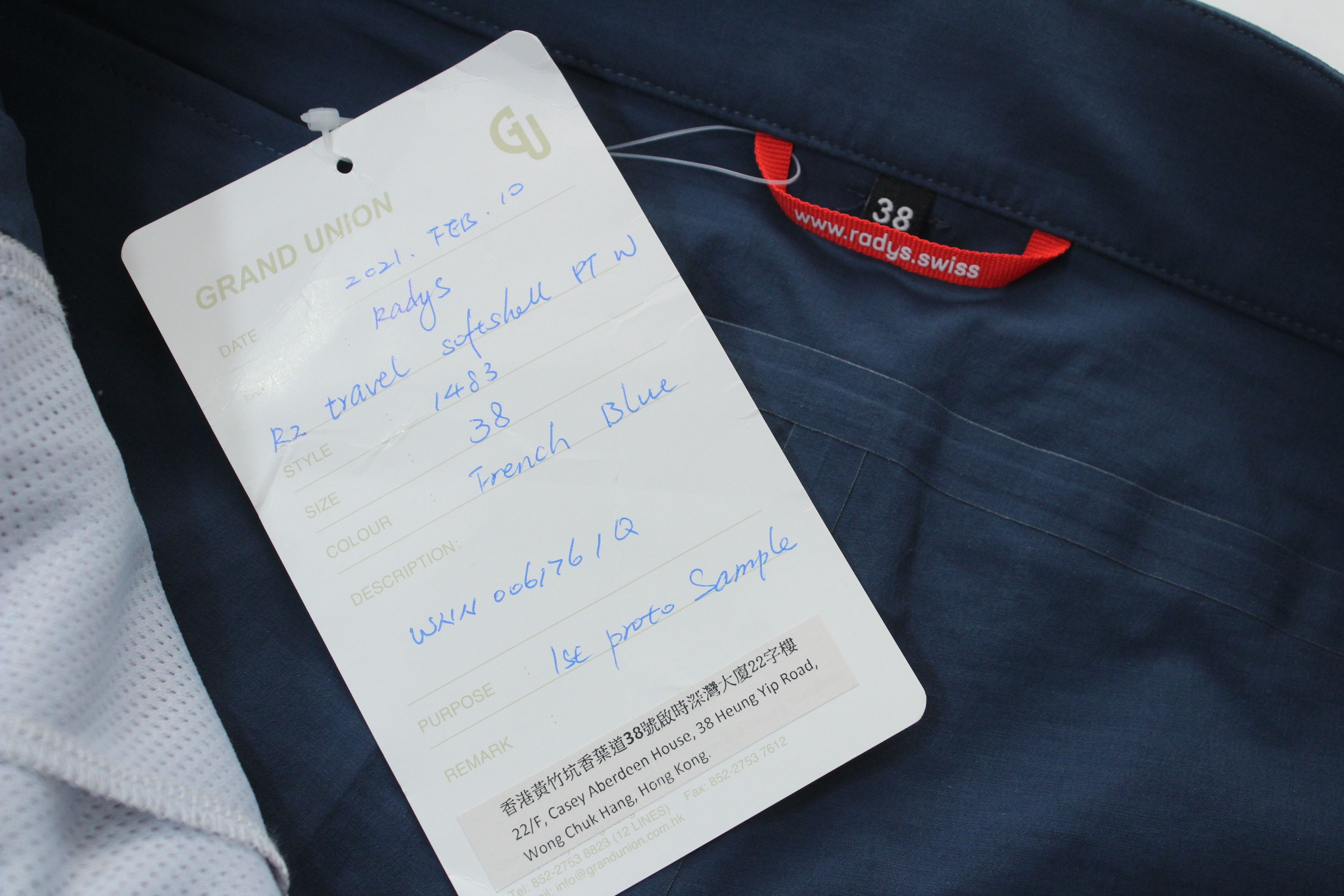 Vintage Radys Swiss R2 Travel Softshell Trekking Haiking Pants Sz 38 Size 30" / US 8 / IT 44 - 10 Thumbnail