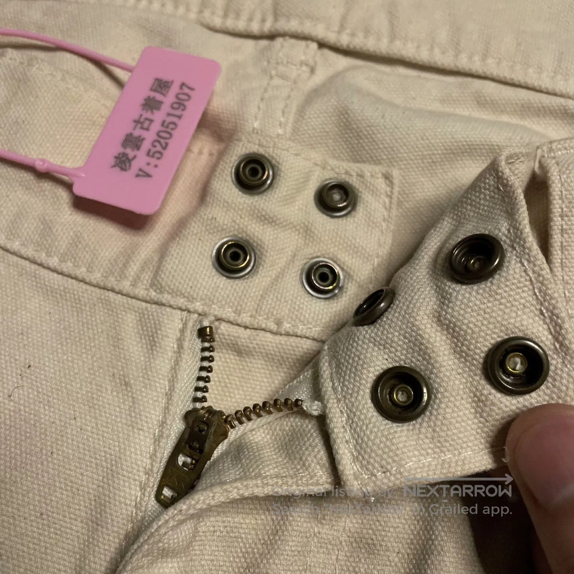 Madness MADNESS 20SS Washed Distressed Cargo Pants. Size US 30 / EU 46 - 4 Thumbnail