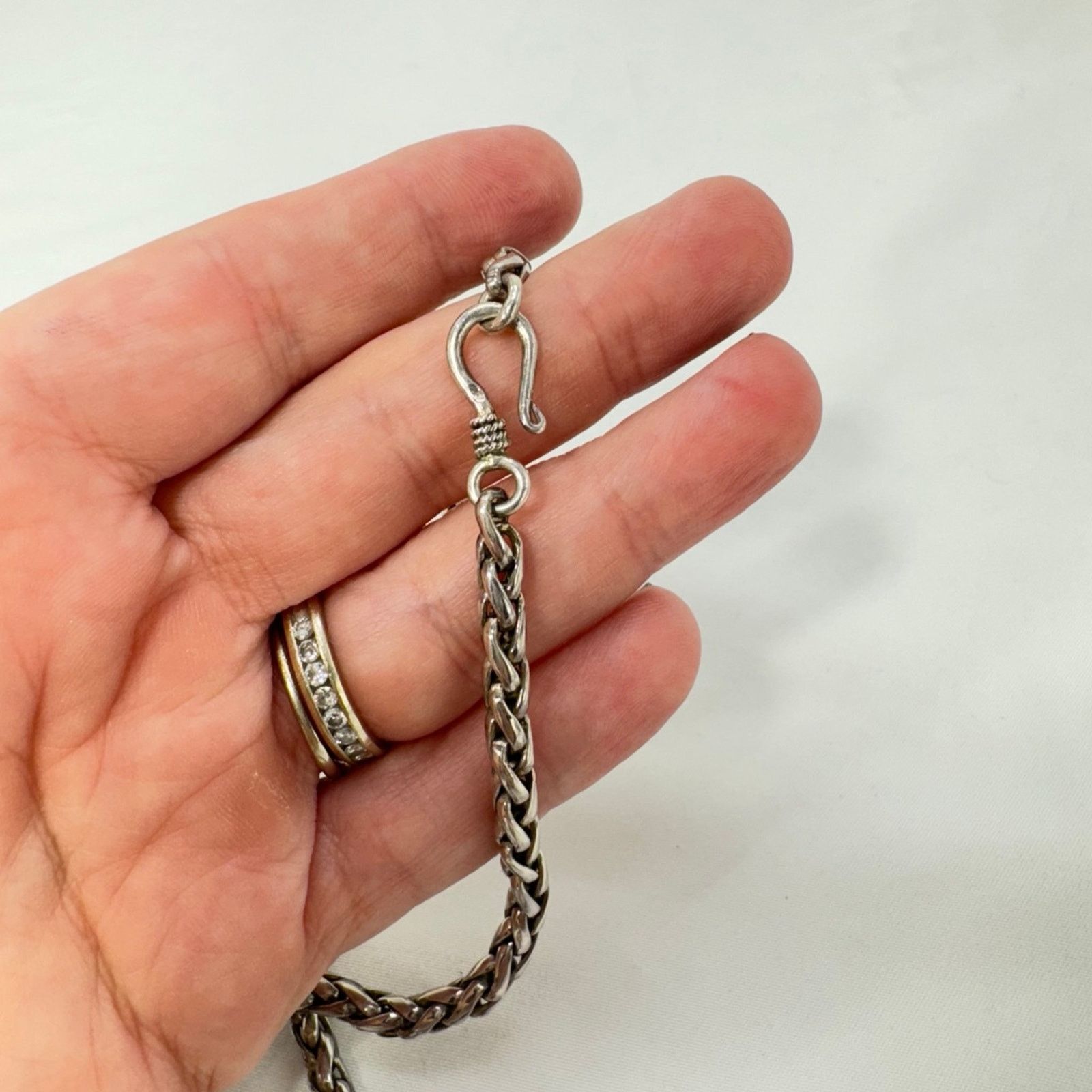 NBDN Nobrandedon Sterling silver rope chain and pendant Size ONE SIZE - 4 Thumbnail