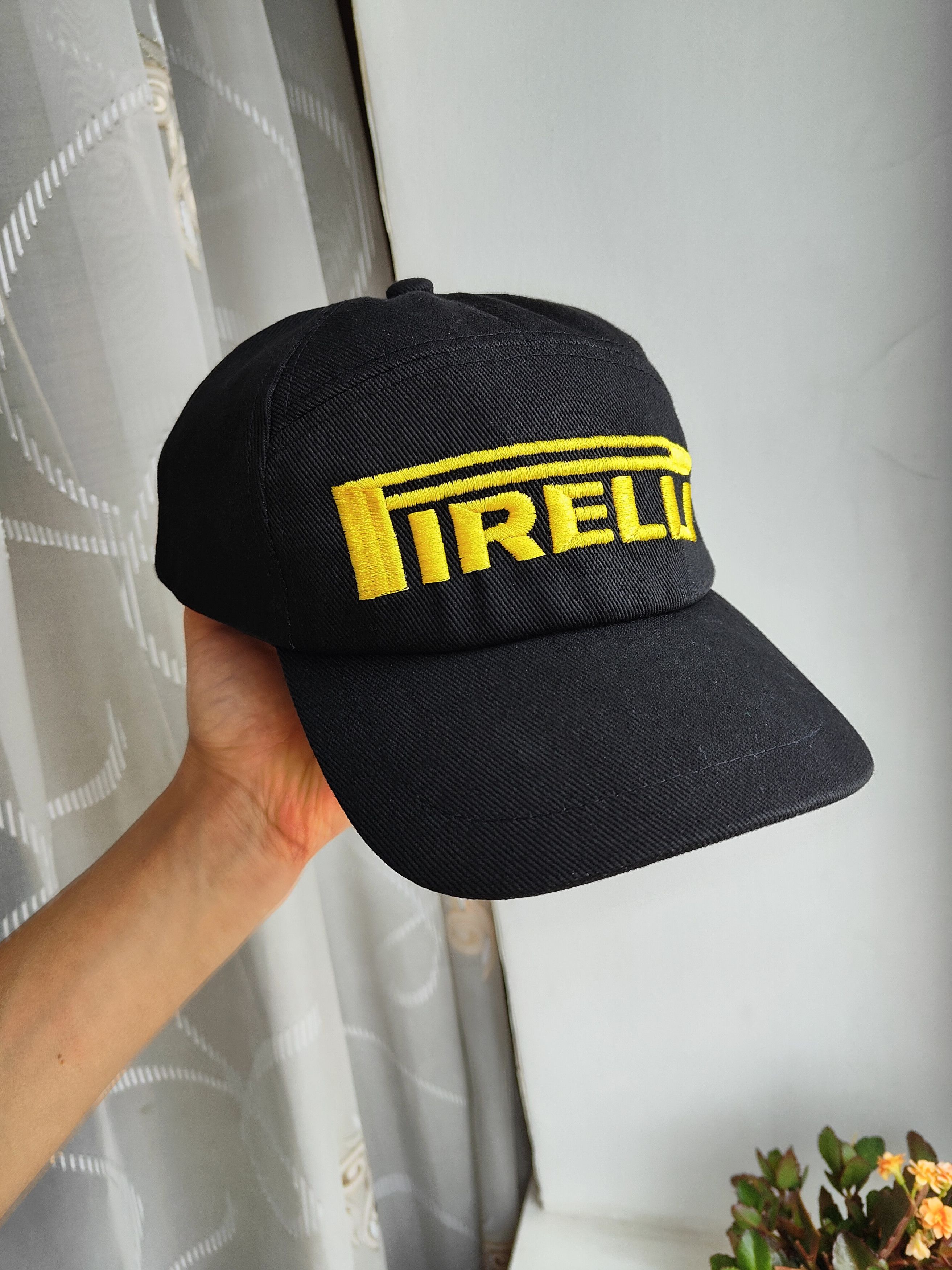 Pirelli × Vintage Vintage 90s Pirelli Cap Rare Pirelli Racing Cap Hat Size ONE SIZE - 1 Thumbnail