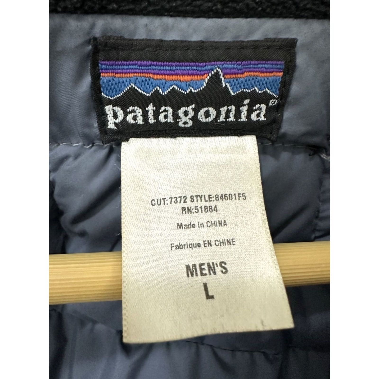 Patagonia VTG Patagonia Sundance Channel Indie Film TV Movie Puffer Down Crew Jacket L Black Mens Jacket Size US L / EU 52-54 / 3 - 3 Thumbnail