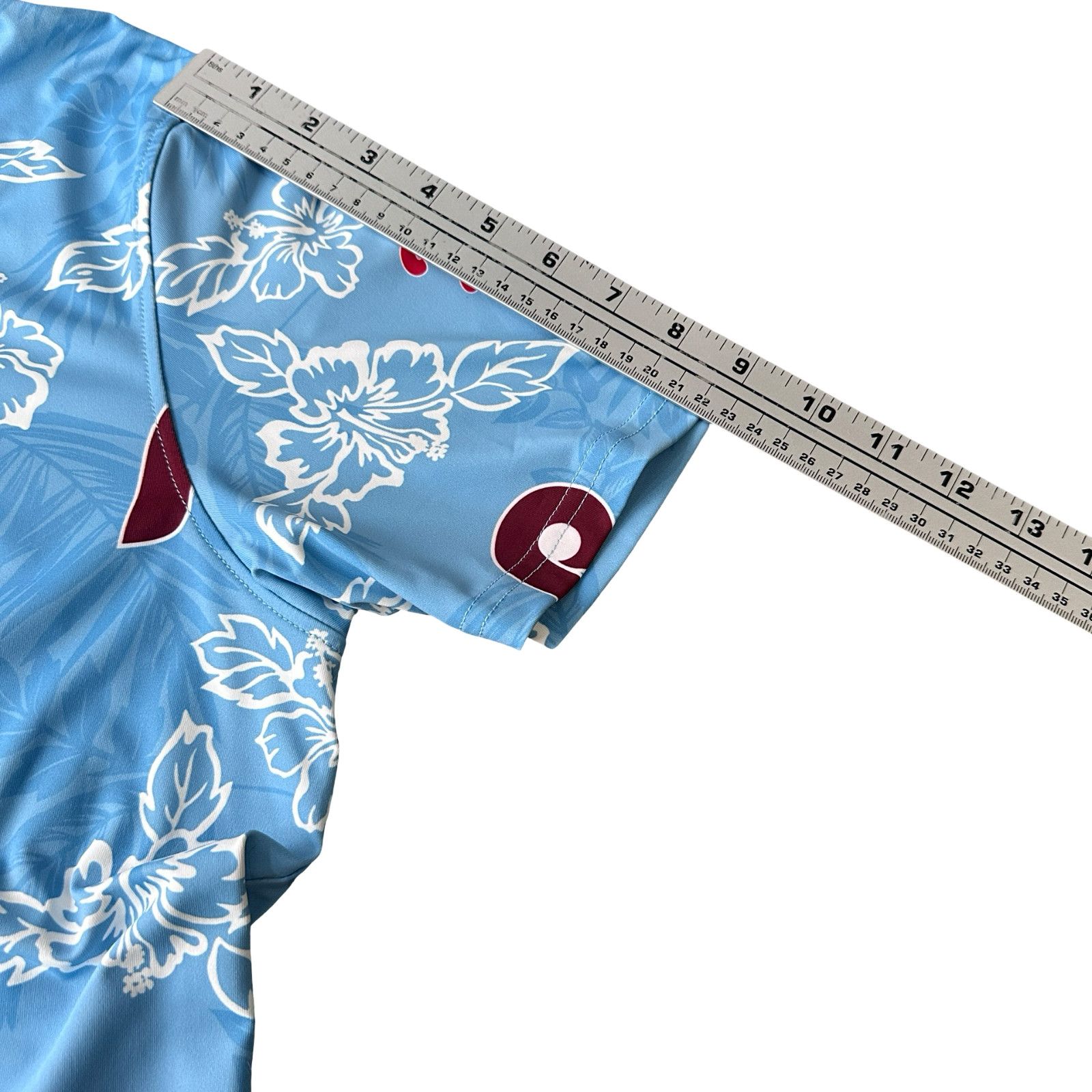 Reyn Spooner Reyn Spooner Phillies Hawaiian Polo Shirt Men’s Medium Blue Size US M / EU 48-50 / 2 - 7 Thumbnail