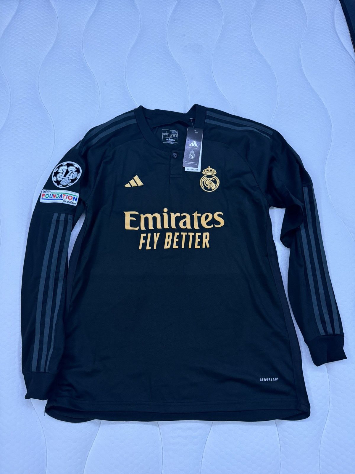 Adidas Adidas x Real Madrid Jersey Size US L / EU 52-54 / 3 - 1 Thumbnail
