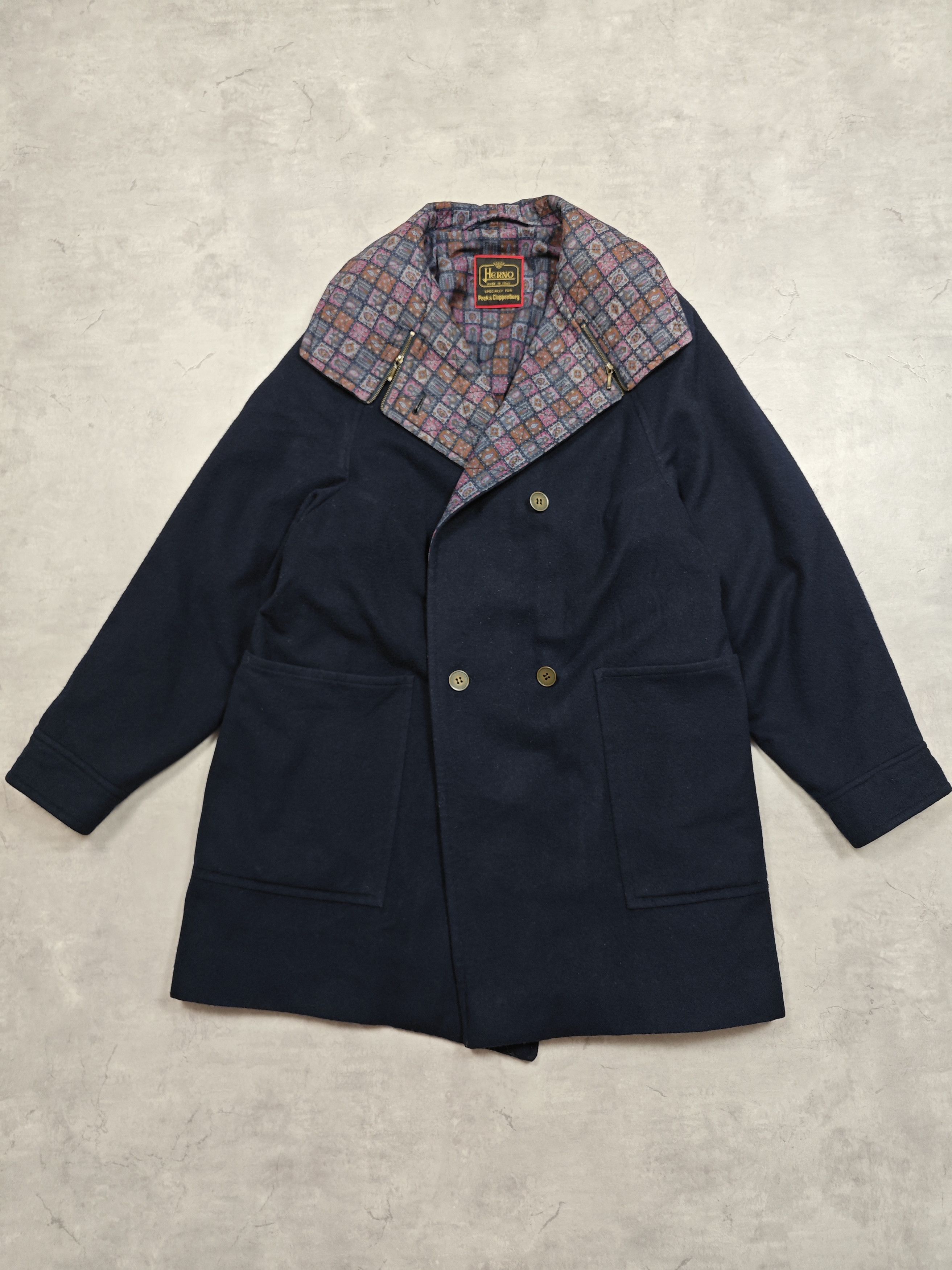 Herno Herno Vintage Wool Coat Size XL / US 12-14 / IT 48-50 - 2 Thumbnail