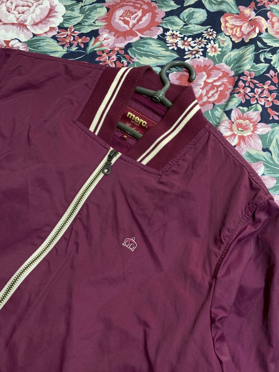 Merc × Vintage MERC London England Campbell jacket Burgundy SIZE Mlight Size US M / EU 48-50 / 2 - 5 Thumbnail