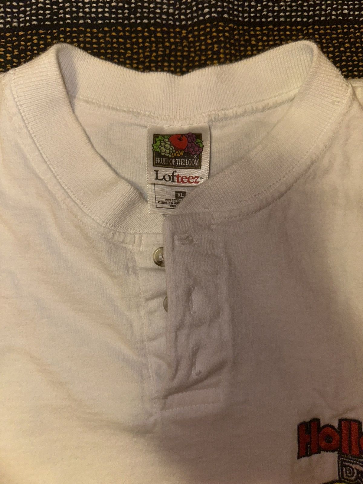 NASCAR Y2K Holley Minotaur Duel ‘01 Heavyweight White Shirt Sz.XL Size US XL / EU 56 / 4 - 4 Thumbnail