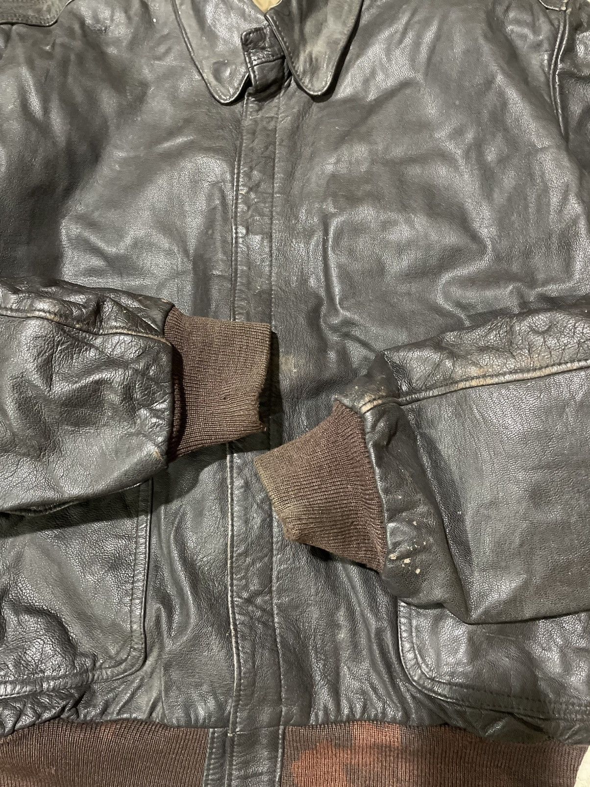 L.L. Bean L.L Bean Flying Tiger A2 Goatskin Jckt Size US L / EU 52-54 / 3 - 5 Thumbnail