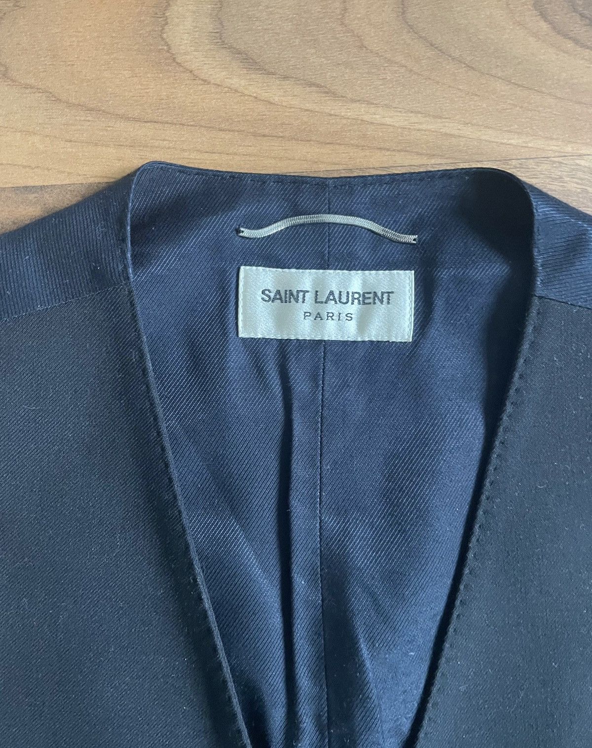Saint Laurent Paris Saint Laurent Paris SS15 Vest by Hedi Slimane Size 44R - 2 Thumbnail