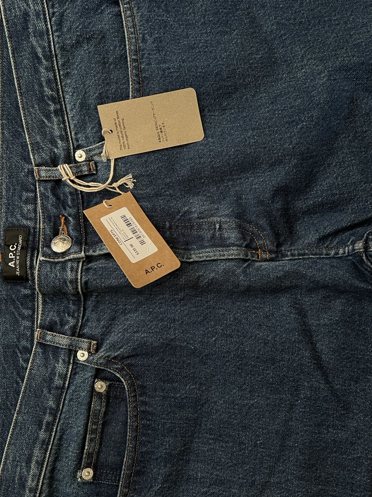 A.P.C. APC jean new standard indigo 36 Size US 36 / EU 52 - 2 Thumbnail