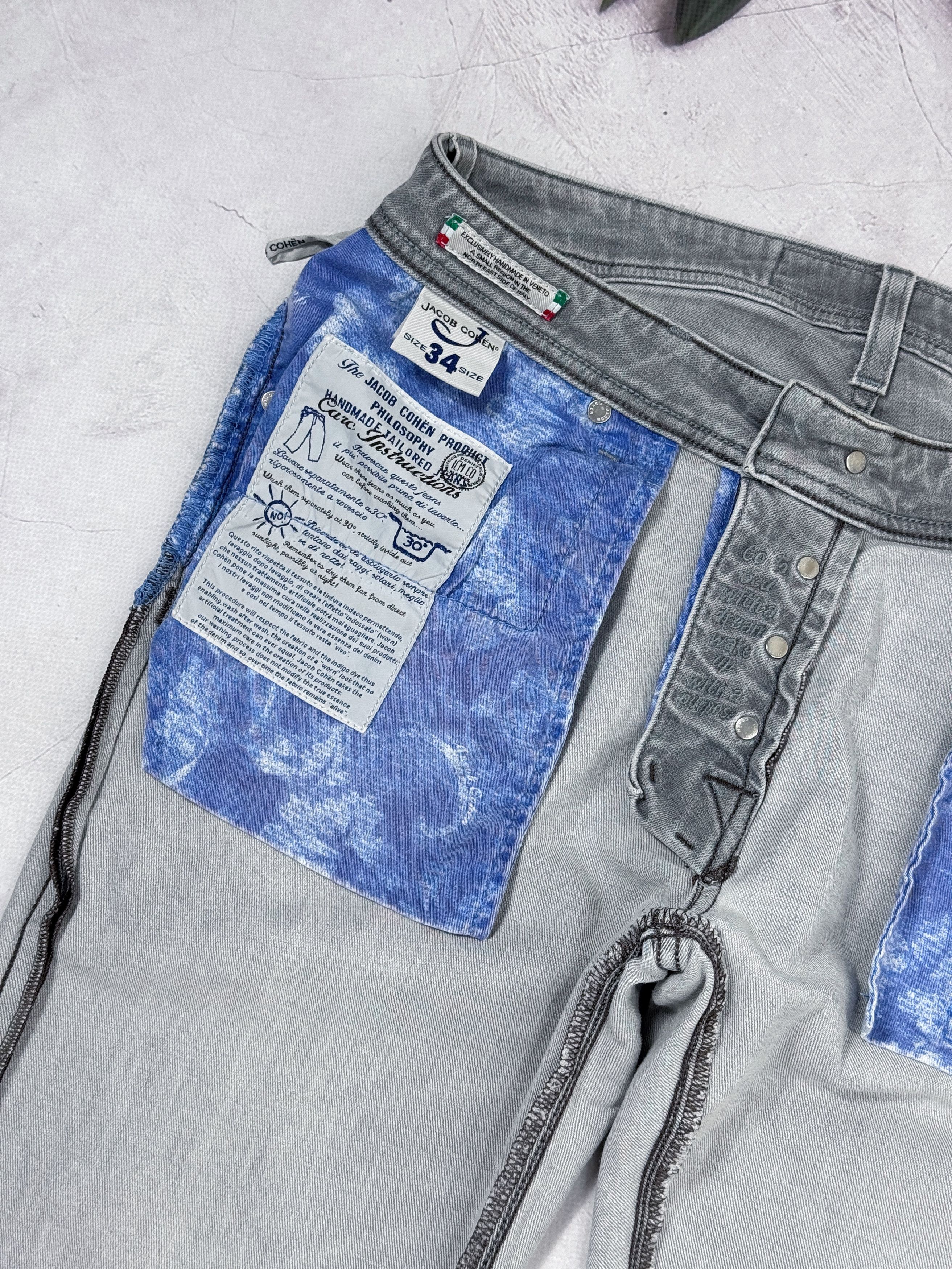 Jacob Cohen Jacob Cohen Denim Pants Style 622 Jeans W34 x L30 Size US 34 / EU 50 - 8 Thumbnail
