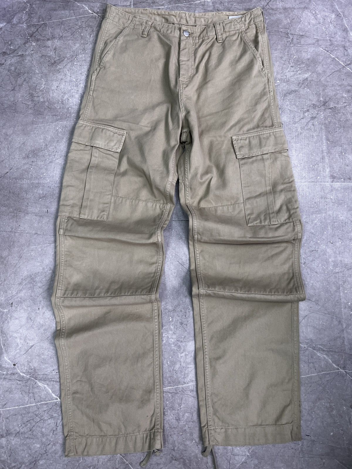 Carhartt Carhartt denim engineered workwear y2k cargo pants 90s Size US 32 / EU 48 - 2 Thumbnail