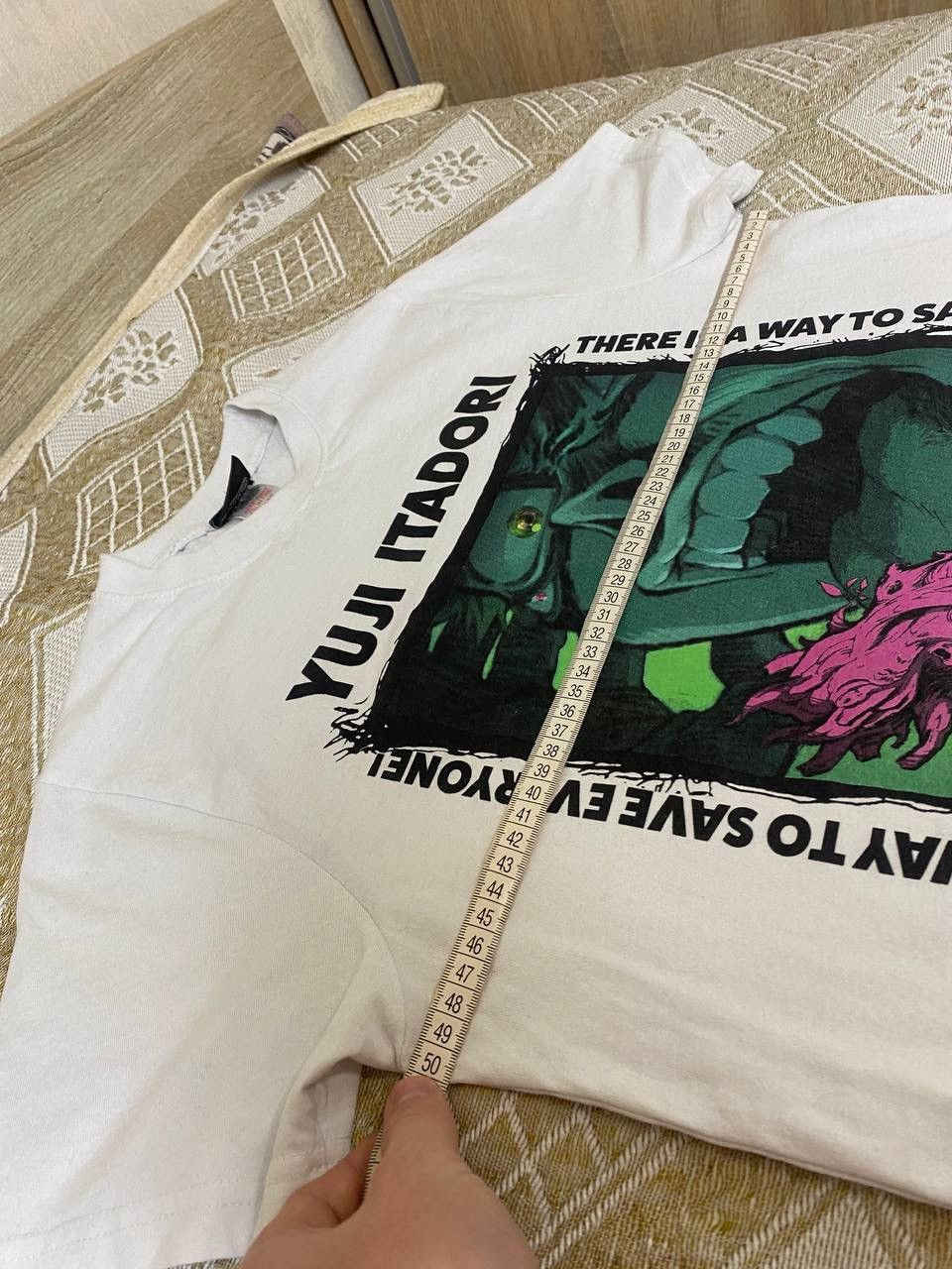 Anime 🔥 Jujutsu Kaisen Manga Anime Vintage T Shirt Japan Y2K Size US M / EU 48-50 / 2 - 10 Thumbnail