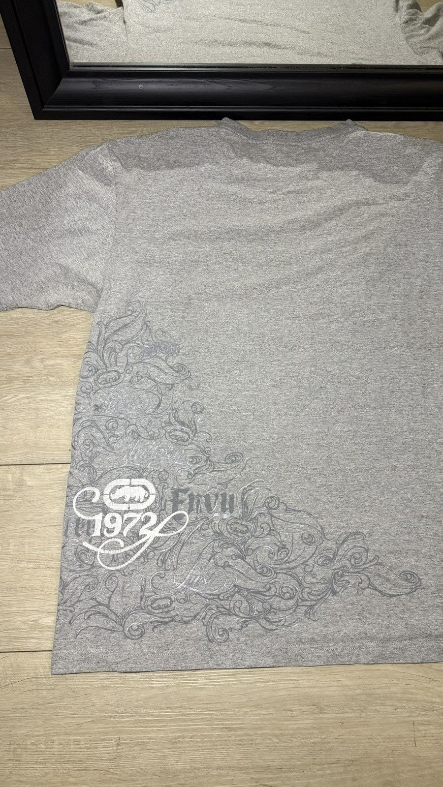 Ecko Unltd. Y2K 2000s Ecko Unltd Gothic Script SpellOut All Over Print Size US XXL / EU 58 / 5 - 6 Thumbnail