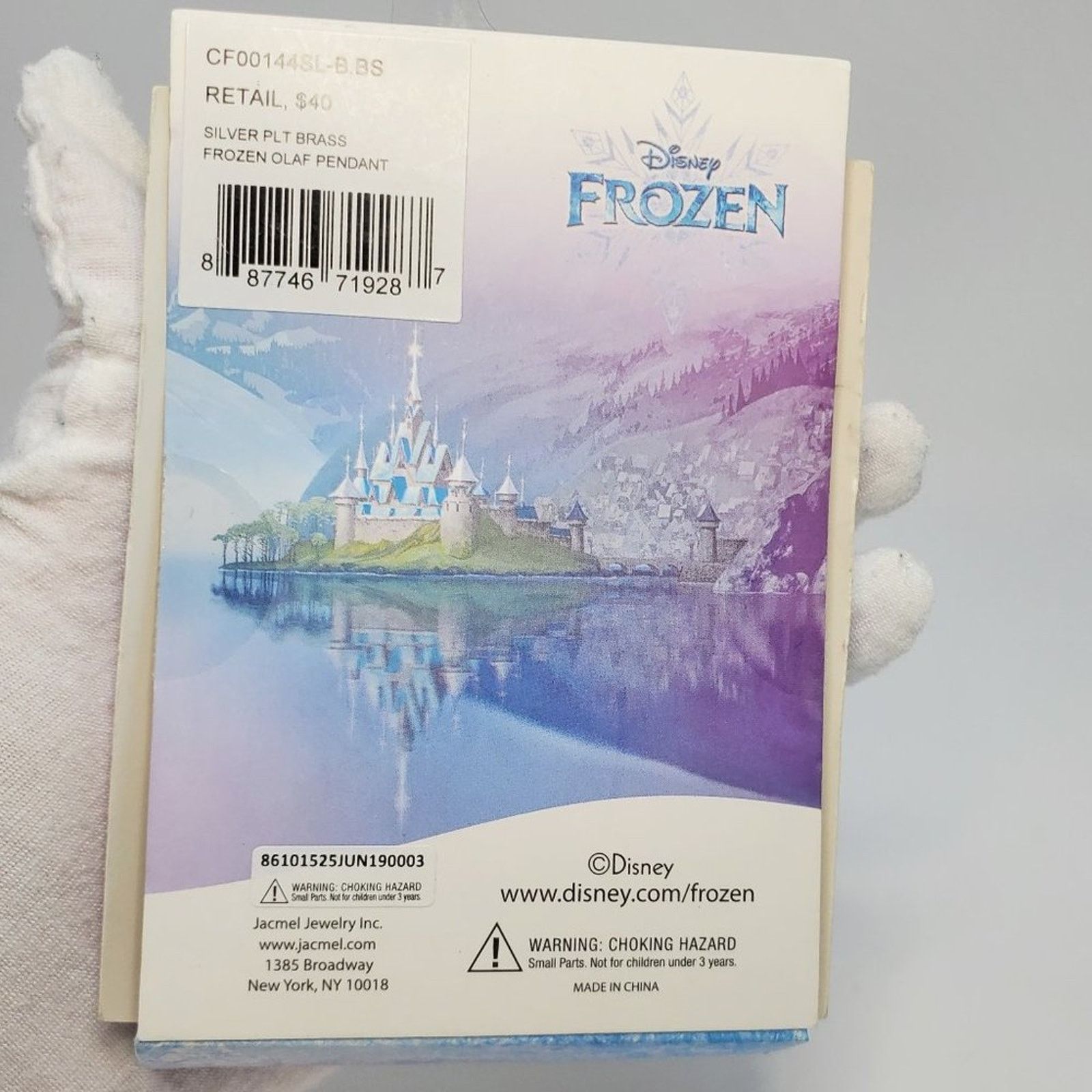 Disney Disney Frozen Olaf Fine Silver Plated Necklace NIP Size ONE SIZE - 7 Thumbnail