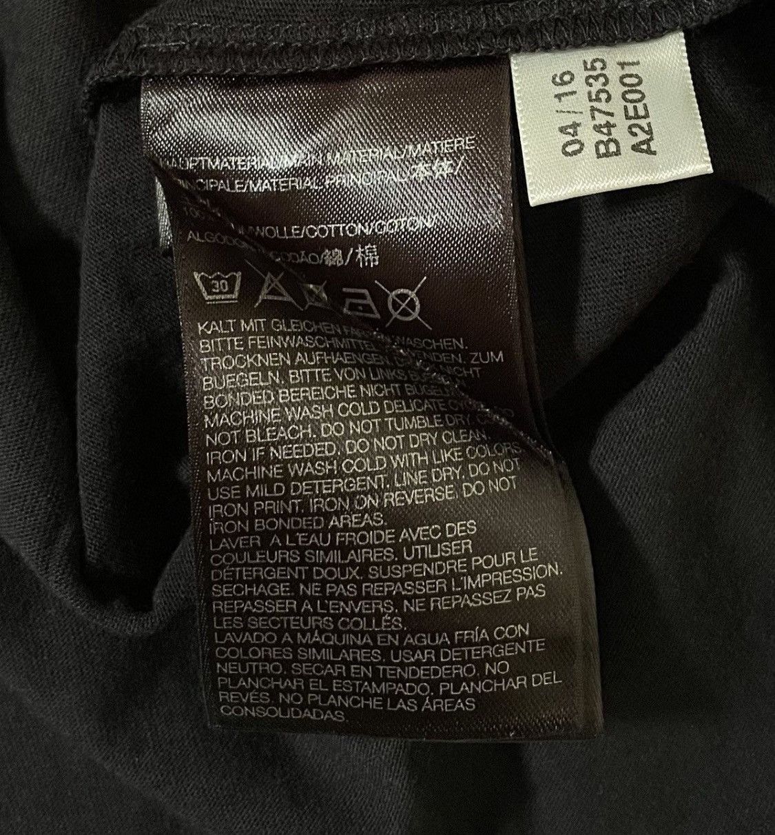 Yohji Yamamoto Yohji yamamoto y-3 avant garde oversized logo tee Size US M / EU 48-50 / 2 - 5 Thumbnail