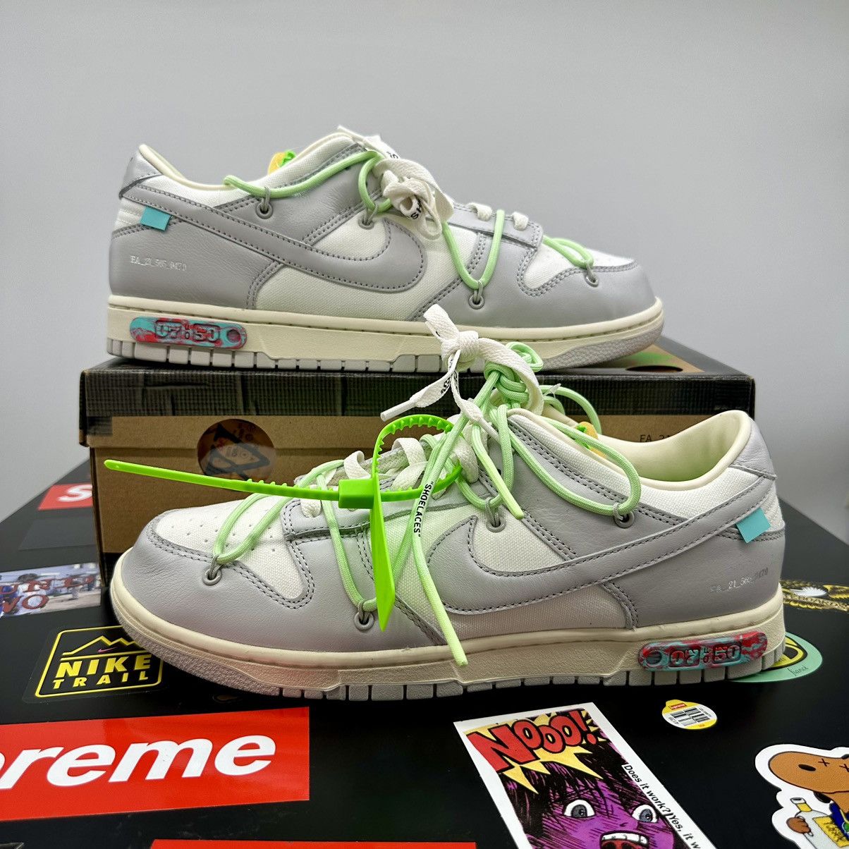 Nike × Off-White Nike Dunk Low Off-White Lot 49 | Grailed