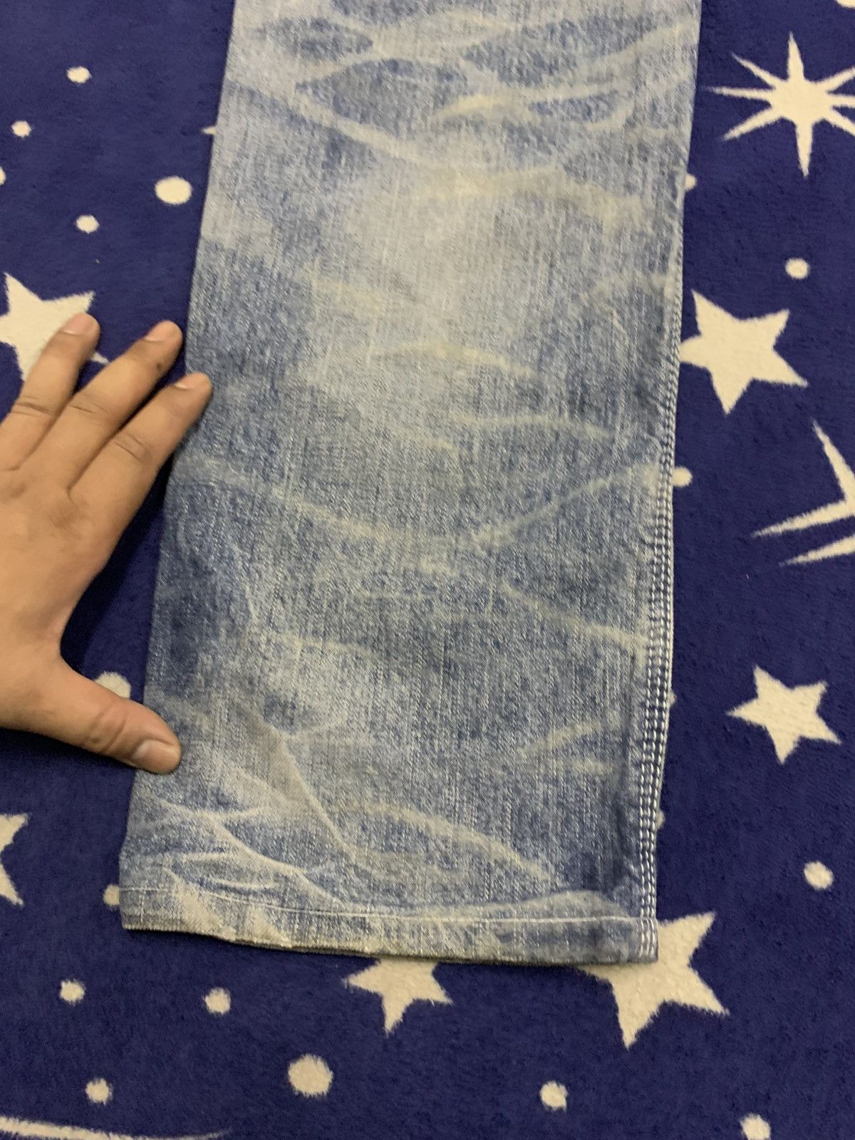 Japanese Brand Blue Way Garments Japan Vintage Denim Jeans Size US 33 - 22 Thumbnail