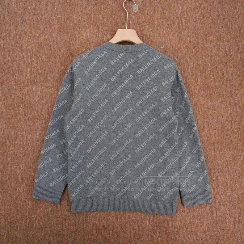 Balenciaga Balenciaga Cashmere Logo Print Cardigan. Size US L / EU 52-54 / 3 - 2 Thumbnail