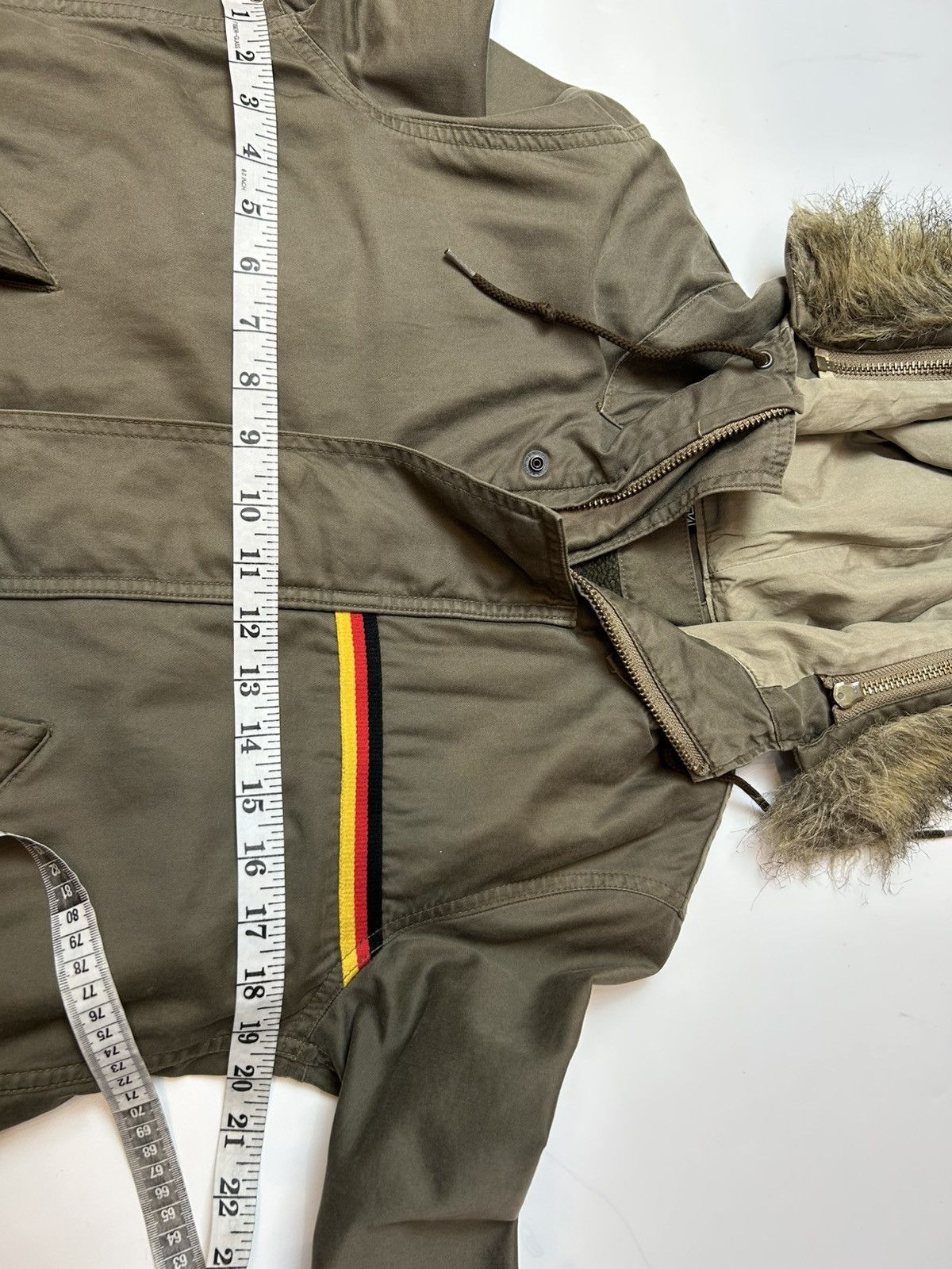 Hysteric Glamour HYSTERIC GLAMOUR FAUX DUR HOODIE PARKA JACKET Size US M / EU 48-50 / 2 - 4 Thumbnail