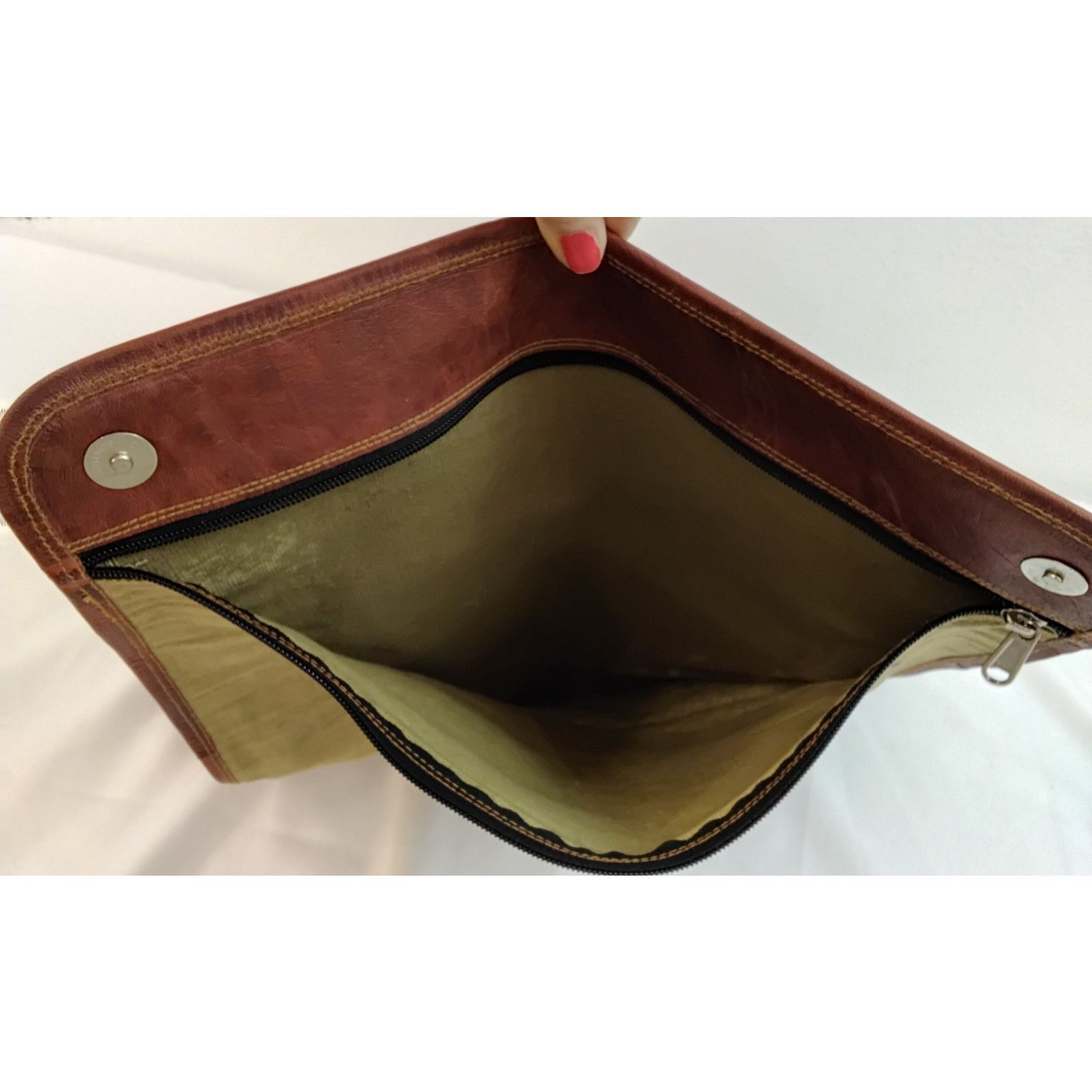 Carbon Carbon 2 Cobalt Messenger Bag Brown Full Grain Leather Size ONE SIZE - 14 Thumbnail