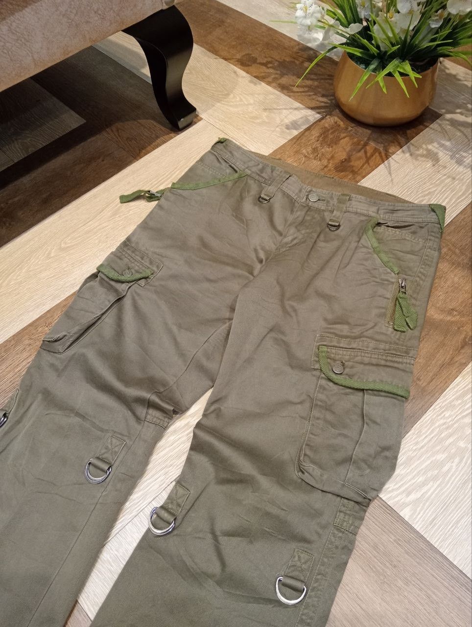 Tornado Mart TORNADO MART JAPAN FLARED CARGO PANTS Size US 31 - 4 Thumbnail