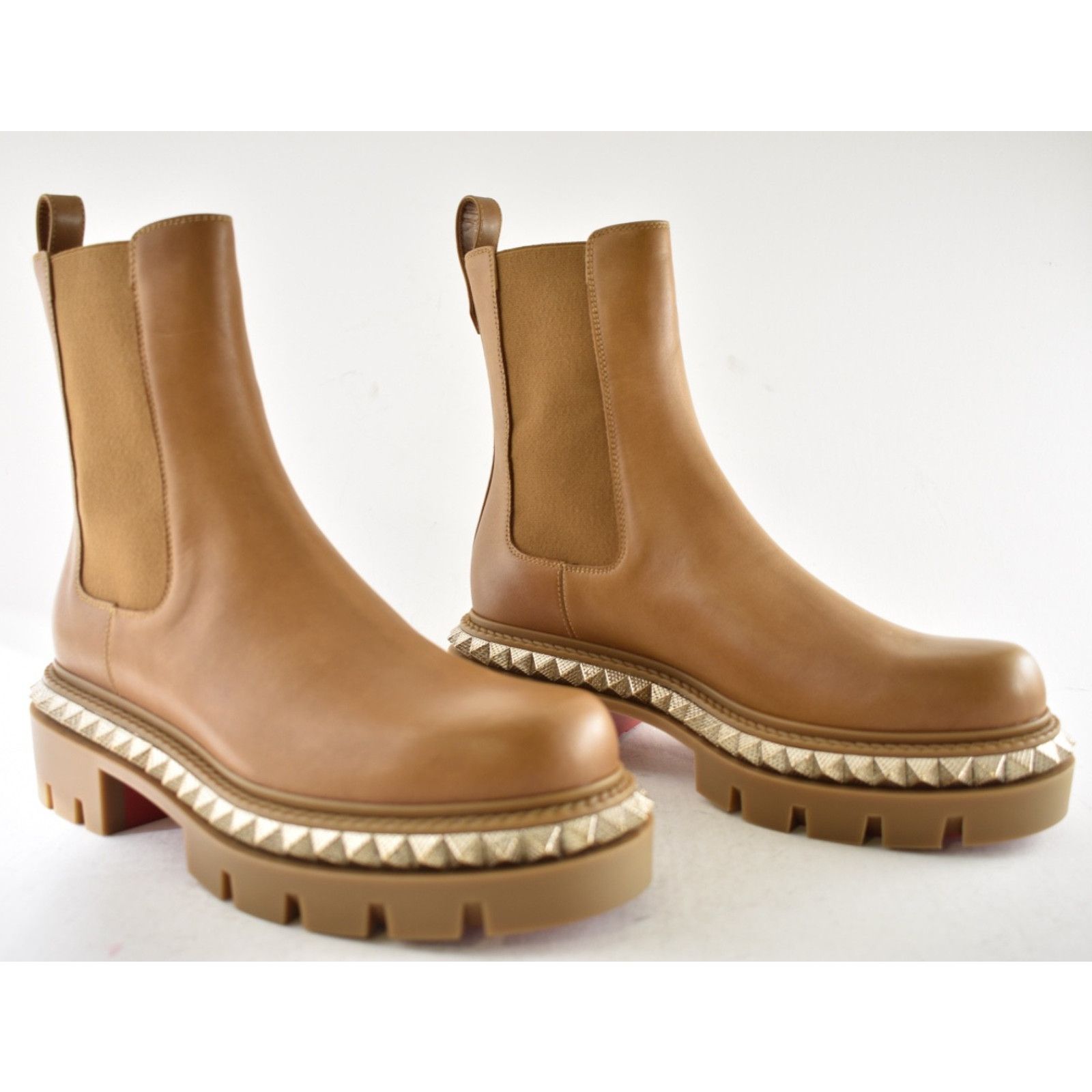 Christian Louboutin Christian Louboutin St Emilia Pyraclou Terra Brown Boot 39.5 Size US 9.5 / IT 39.5 - 4 Thumbnail