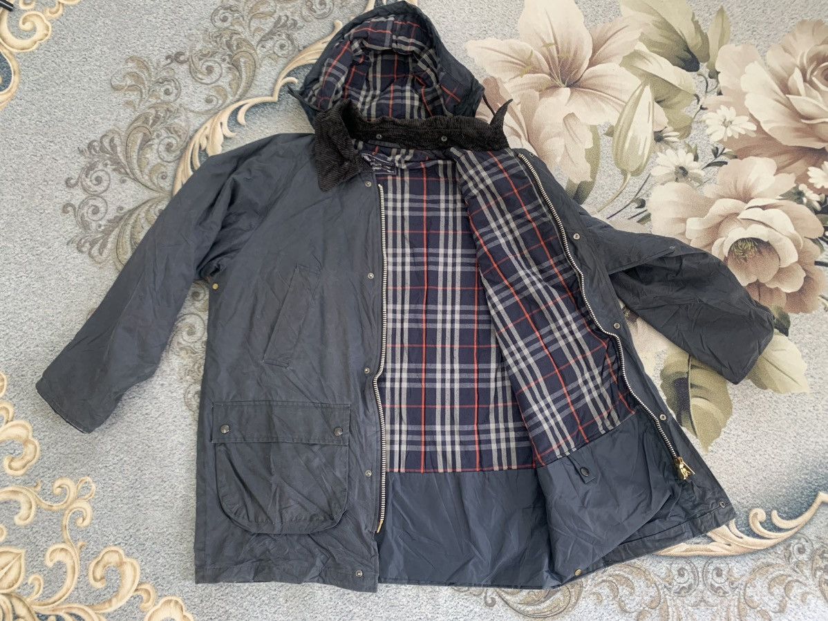 Burberry Burberrys London Cupra Wax Finish Jacket Hooded Size US L / EU 52-54 / 3 - 16 Thumbnail