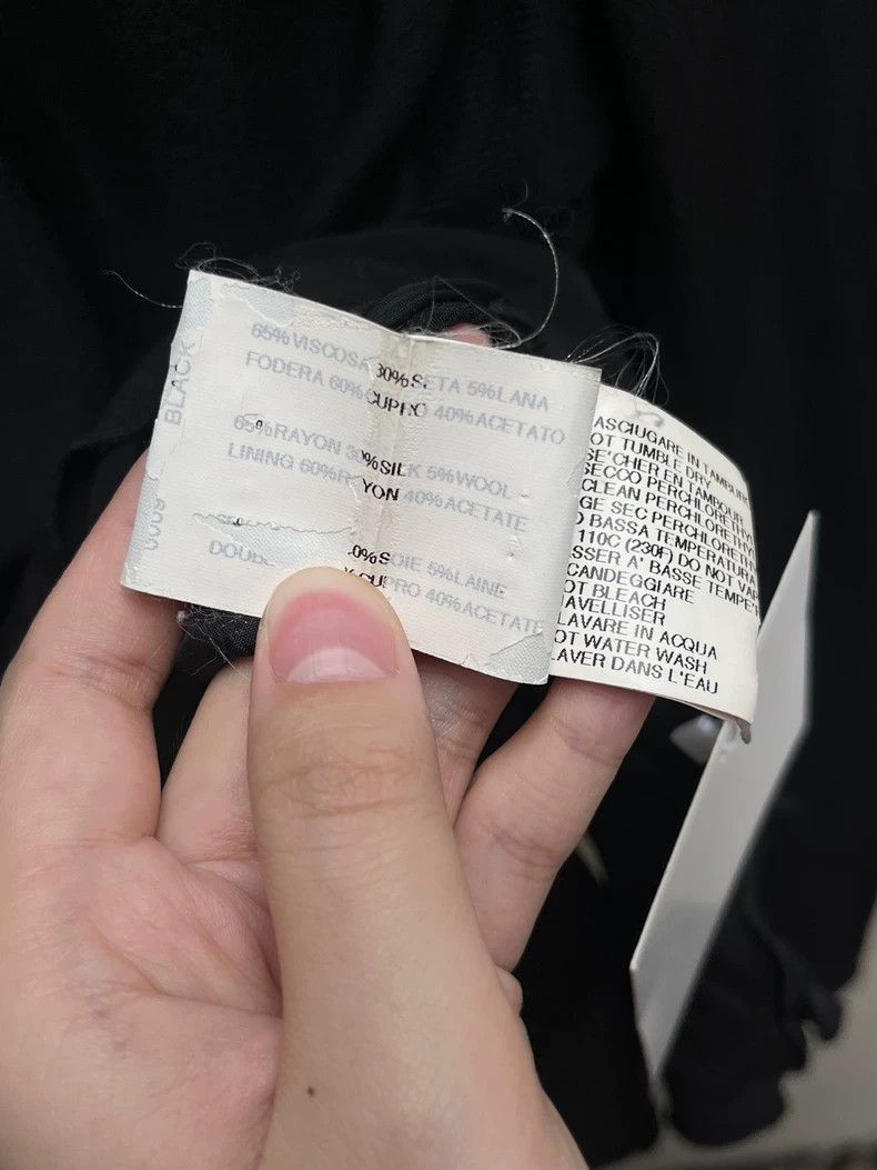 Rick Owens Rick Owens Silk Jacket with Irregular Edges jacket Size XS / US 0-2 / IT 36-38 - 9 Thumbnail