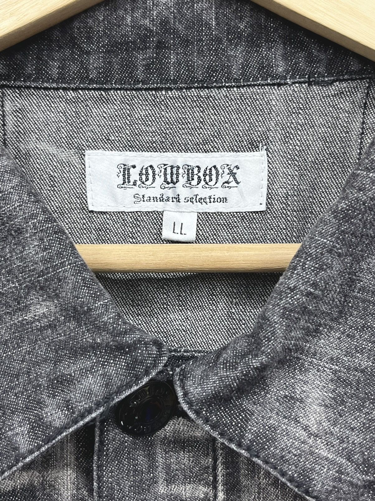 LOWBOX 🔥☠️Vtg LOWBOX Punk Multipocket Cargo Denim Coverall Size US 34 / EU 50 - 17 Thumbnail