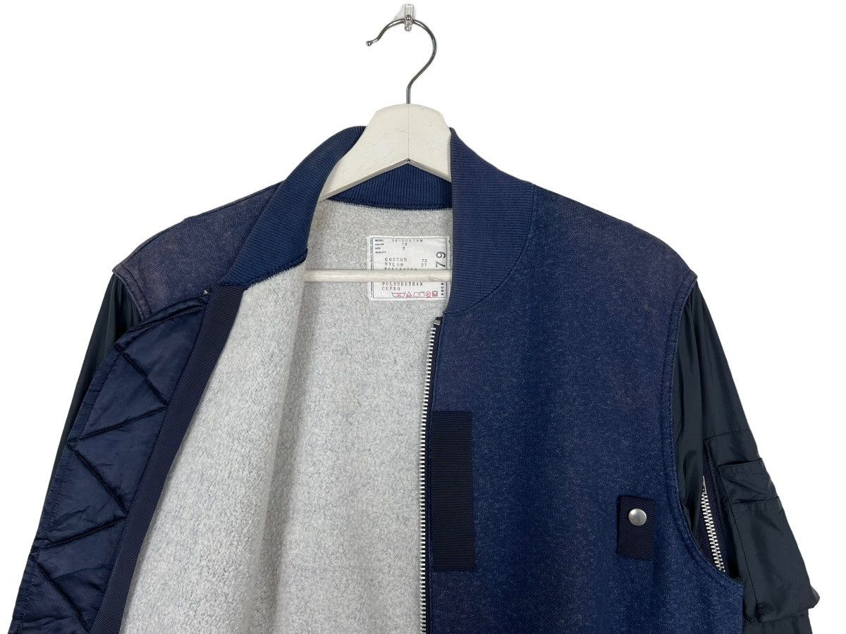 Sacai 🔥 SS14 SACAI LIGHT BOMBER JACKET MADE IN JAPAN Size US M / EU 48-50 / 2 - 10 Thumbnail