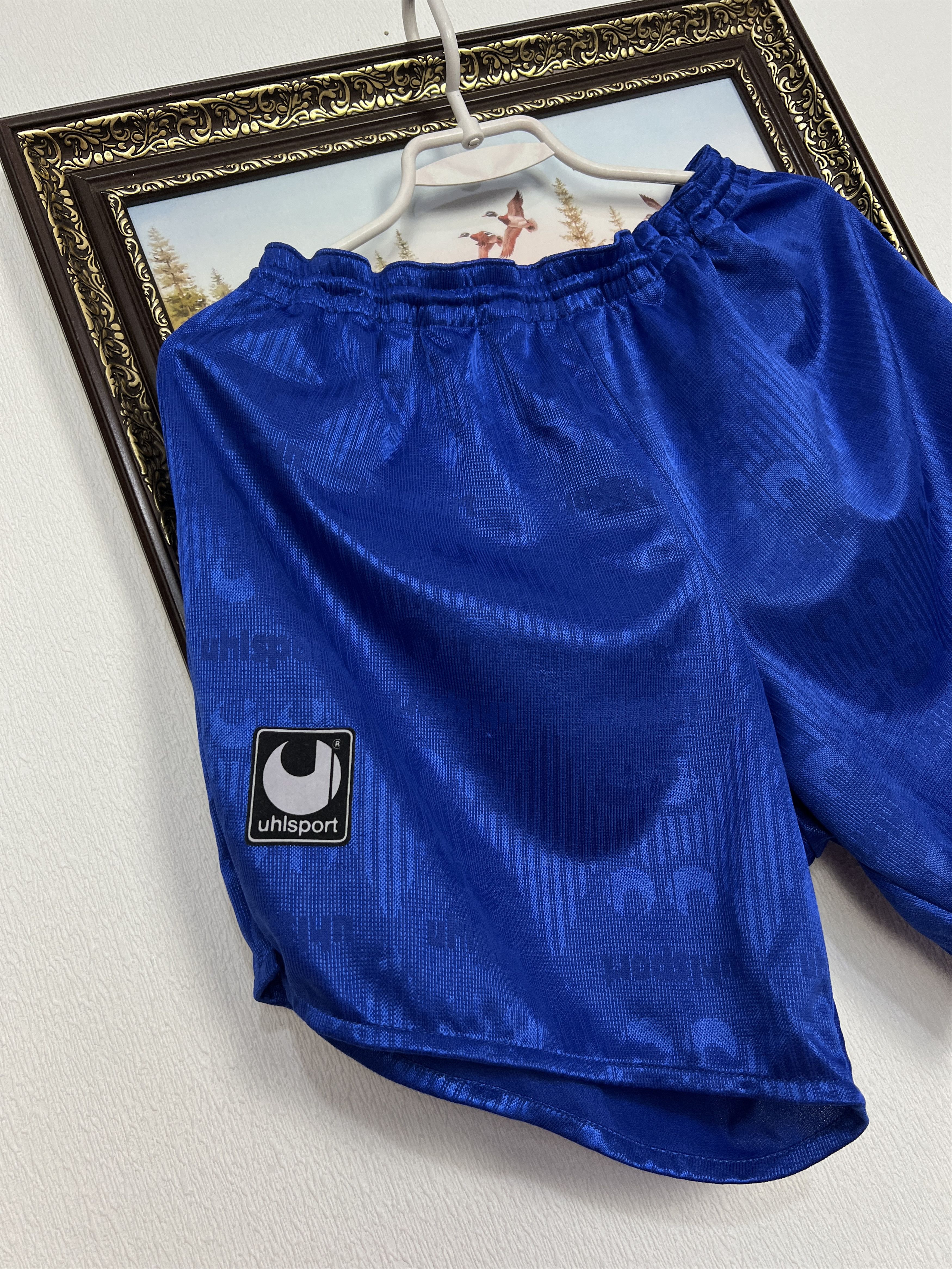 Vintage Vintage 90's UhlSport Football Template Shorts Athletic Rare Size US 36 / EU 52 - 3 Thumbnail