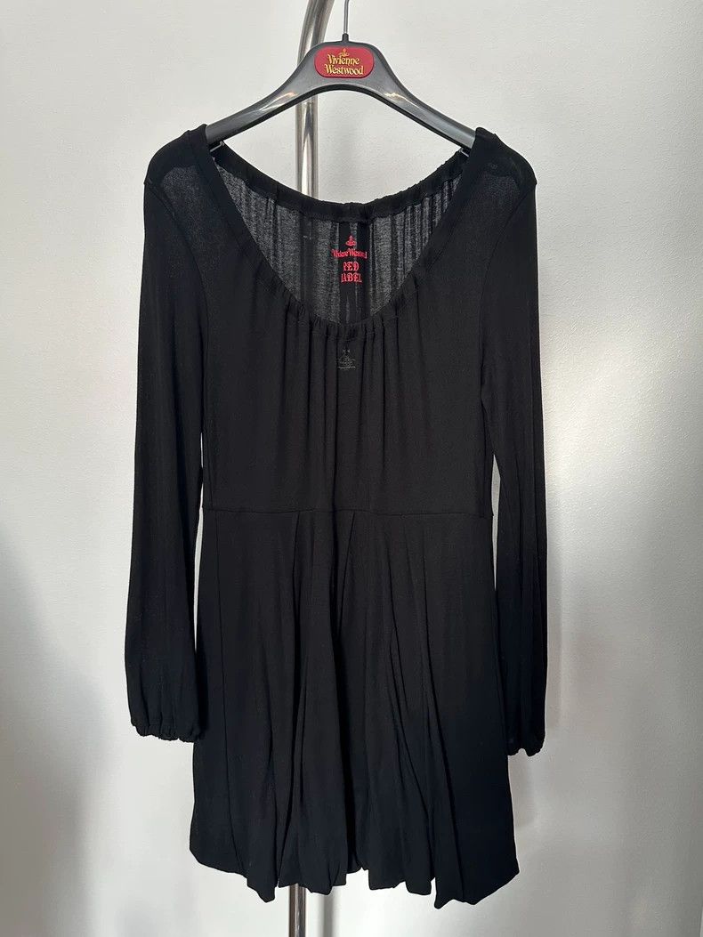 Vivienne Westwood Little black dress with puff skirt