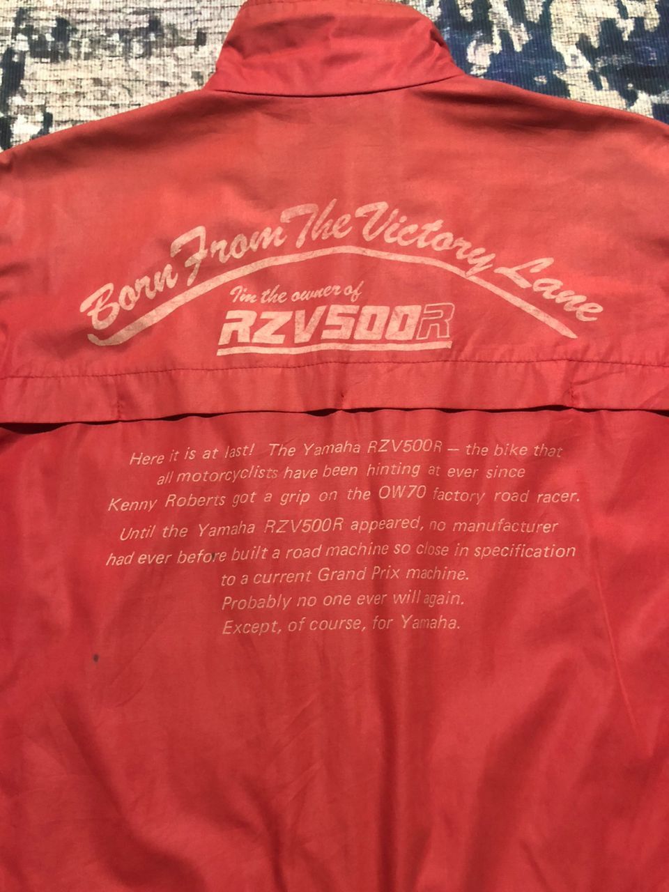 Yamaha Vintage 90s Yamaha RZV500R Kenny Robert Light Jacket Dirty Size US M / EU 48-50 / 2 - 12 Thumbnail