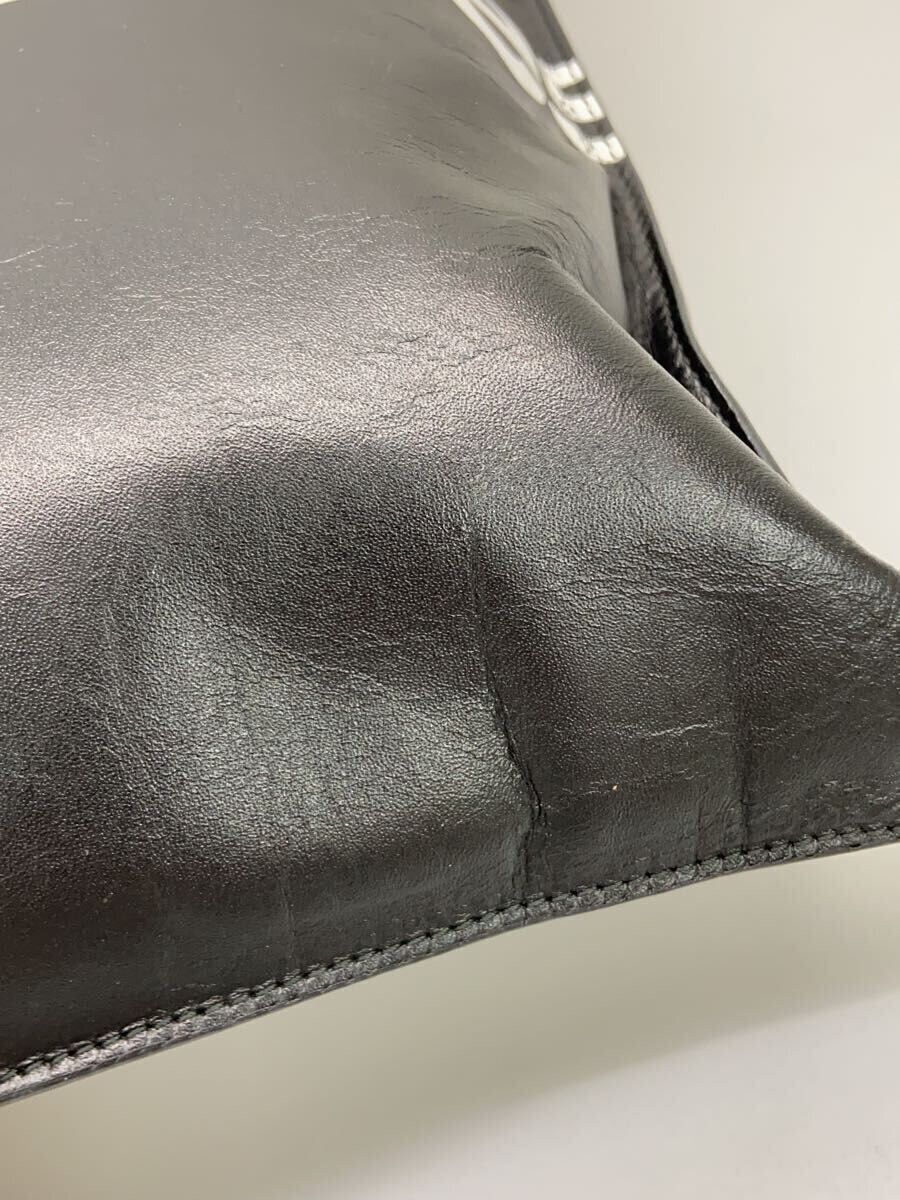Comme des Garcons Cowhide Leather Logo Tote Bag Size ONE SIZE - 5 Thumbnail