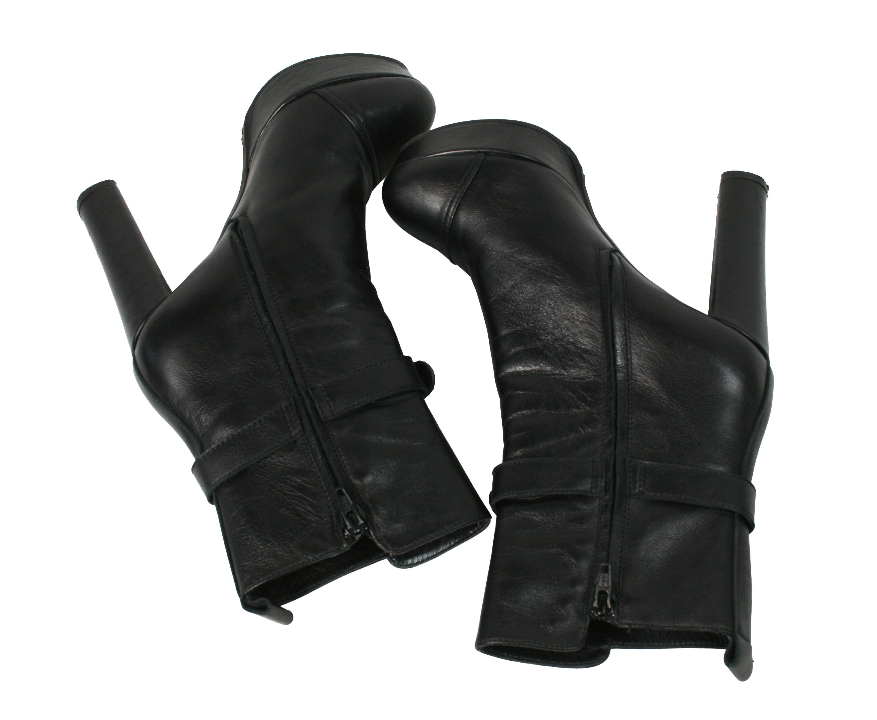 John Galliano G Logo Y2K Platform Boots Size US 8.5 / IT 38.5 - 9 Thumbnail