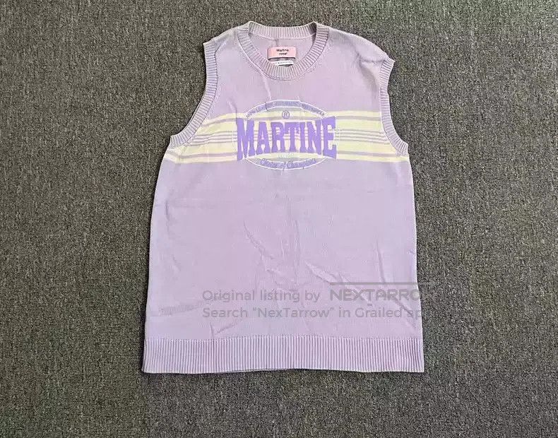 Martine Rose Martine rose 21ss asymmetrical knit vest with short sleeves Size US M / EU 48-50 / 2 - 1 Thumbnail