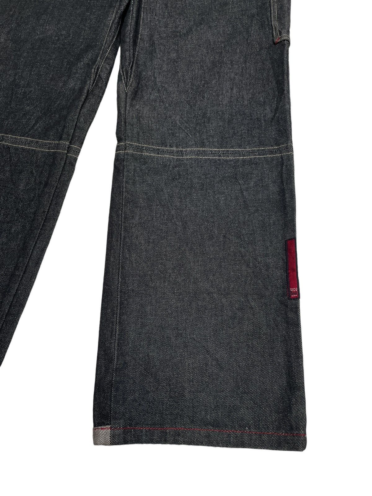 If Six Was Nine × Triple 5 Soul Rare Design Vintage Brand Triple 5 Soul Baggy Jeans 1990s Size US 32 / EU 48 - 7 Thumbnail