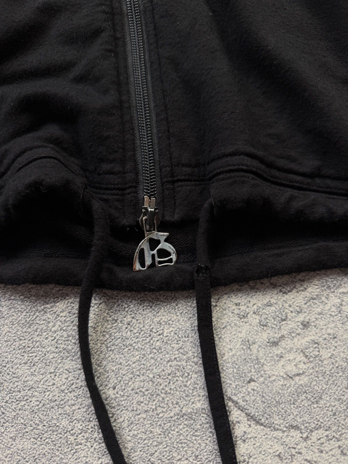 John Galliano John Galliano Zip Archive Avant Garde Hoodie Mens Black Size US XS / EU 42 / 0 - 5 Thumbnail